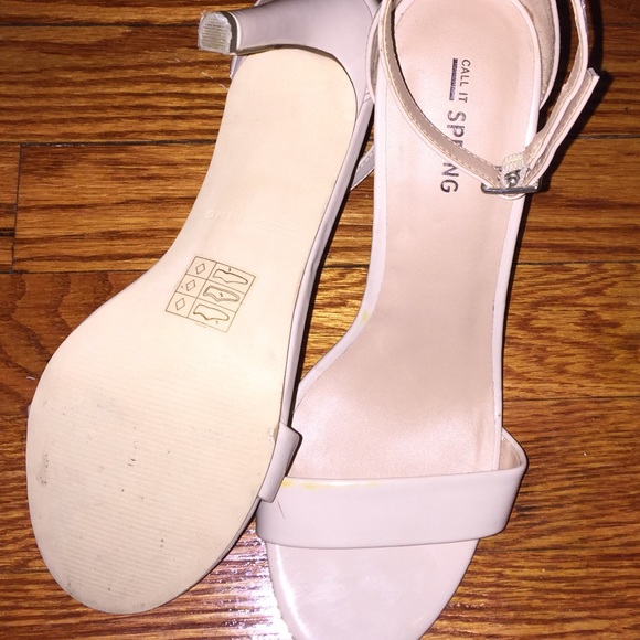 call it spring nude heels